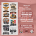 Father's Day Premade Gang Sheet-Bundle 5