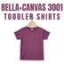 Bella+Canvas Toddler Shirts