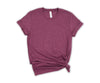 Bella+Canvas Women Shirts Crew Neck