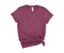 Bella+Canvas Women Shirts Crew Neck