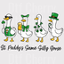 St. Paddy’s Same Silly Goose DTF Transfer - Funny St. Patrick’s Day Ready to Press