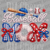 3D puff effect Baseball Mom text with chenille patch look, gingham patterns, and baseball stitches DTF transfer ready to press.