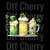 St. Patrick's Day Beer Mugs DTF Transfer - Lucky Brew Ready to Press Design