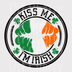 Kiss Me I’m Irish Retro Badge DTF Transfer - St. Patrick’s Day Ready to Press