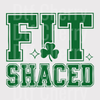Get Shaced Collegiate DTF Transfer - Funny St. Patrick’s Day Ready to Press