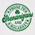 Prone to Shenanigans and Malarkey DTF Transfer - St. Patrick’s Day Ready to Press